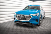 Maxton Design Front extension V.2 gloss black - Audi e-tron