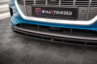 Maxton Design Frontansatz V.2 schwarz Hochglanz - Audi e-tron