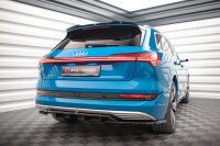 Maxton Design Middle diffuser rear extension DTM Look gloss black - Audi e-tron