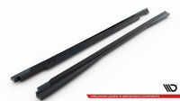 Maxton Design Side skirts extension gloss black - Audi e-tron