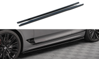 Maxton Design Side skirts extension gloss black - Bentley...