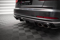 Maxton Design Diffusor Rear extension gloss black - Audi...