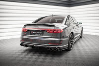 Maxton Design Diffusor Rear extension gloss black - Audi S8 D5