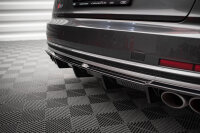 Maxton Design Diffusor Rear extension gloss black - Audi S8 D5