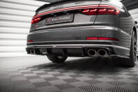 Maxton Design Diffusor Rear extension gloss black - Audi S8 D5