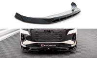 Maxton Design Front extension V.2 gloss black - Audi Q4...