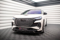 Maxton Design Front extension V.2 gloss black - Audi Q4 e-tron Sportback MK1