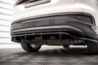 Maxton Design Middle diffuser rear extension DTM Look gloss black - Audi Q4 e-tron Sportback MK1