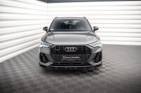 Maxton Design Front extension V.1 gloss black - Audi Q3...