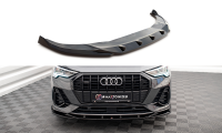 Maxton Design Front extension V.1 gloss black - Audi Q3...