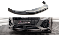 Maxton Design Front extension V.2 gloss black - Audi Q3...