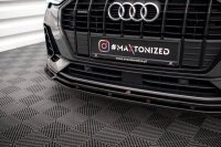 Maxton Design Frontansatz V.2 schwarz Hochglanz - Audi Q3...