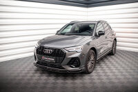 Maxton Design Frontansatz V.2 schwarz Hochglanz - Audi Q3 S-Line F3