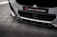 Maxton Design Front extension V.2 gloss black - BMW 2 Coupe M-Package / M240i G42