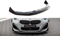 Maxton Design Frontansatz V.3 schwarz Hochglanz - BMW 2...