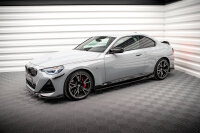 Maxton Design Side skirts extension V.1 gloss black - BMW...