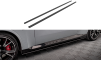 Maxton Design Street Pro Side skirts extension red - BMW...