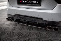 Maxton Design Street Pro Rear Bumper black-red - BMW 2 Coupe M240i G42