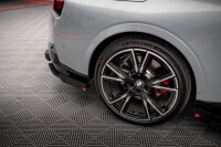 Maxton Design Street Pro Rear extension Flaps Diffusor + Flaps gloss black - BMW 2 Coupe M240i G42