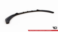 Maxton Design Front extension V.1 gloss black - Mercedes C AMG-Line W206
