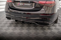 Maxton Design Mittlerer Diffusor Heckansatz DTM Look schwarz Hochglanz - Mercedes S AMG-Line W223