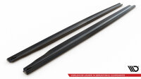 Maxton Design Side skirts extension gloss black - Mercedes S Long AMG-Line V223