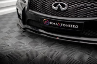 Maxton Design Front extension V.1 gloss black - Infiniti Q50 S MK1