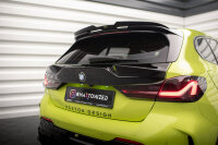 Maxton Design Heckscheiben Spoiler schwarz Hochglanz - BMW 1er F40 M-Paket / M135i