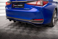 Maxton Design Middle diffuser rear extension DTM Look gloss black - Lexus ES F Sport MK7