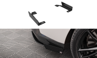 Maxton Design Rear Side Flaps gloss black - BMW 2 Coupe...