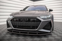 Maxton Design Carbon Fiber Front extension - 19+ Audi...