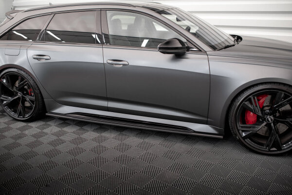 Maxton Design Carbon Fiber Seitenschweller - 19+ Audi RS6/RS7 C8