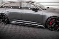 Maxton Design Carbon Fiber Side skirts - 19+ Audi RS6/RS7 C8