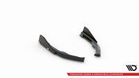 Maxton Design Heckansatz Flaps Diffusor V.2 + Flaps schwarz Hochglanz - BMW 2 Coupe M-Paket G42