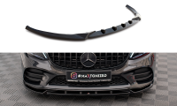 Maxton Design Front extension V.2 gloss black - Mercedes...