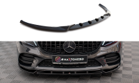 Maxton Design Front extension V.2 gloss black - Mercedes C AMG Line / C43 AMG Limousine / Coupe W205 / C205 Facelift