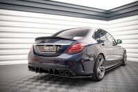 Maxton Design Street Pro Rear Bumper black - Mercedes C...