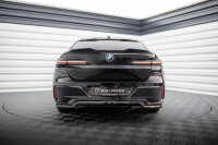 Maxton Design Middle diffuser rear extension DTM Look gloss black - BMW 7 M-Package G70