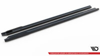 Maxton Design Side skirts extension gloss black - BMW 7 M-Package / M760e G70