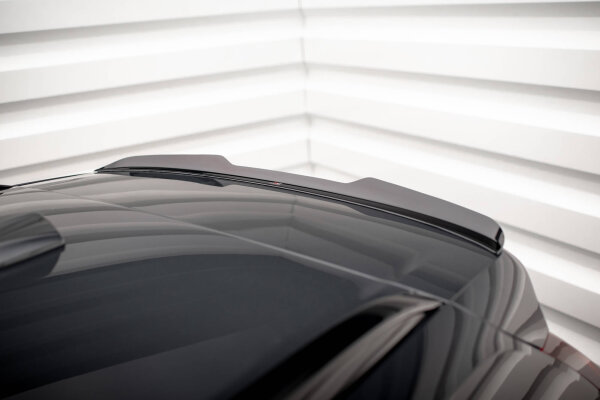 Maxton Design Attachment Rear Spoiler Cap gloss black - Volvo XC90 R-Design MK2 Facelift