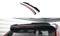 Maxton Design Aufsatz Heckspoiler Abrisskante schwarz Hochglanz - Volvo XC90 R-Design MK2 Facelift