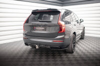 Maxton Design Middle diffuser rear extension DTM Look gloss black - Volvo XC90 R-Design MK2 Facelift