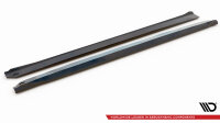 Maxton Design Side skirts extension gloss black - Volvo XC90 R-Design MK2 Facelift