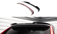 Maxton Design Attachment Rear Spoiler Cap gloss black - Volvo XC60 R-Design MK1 Facelift