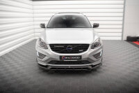 Maxton Design Front extension gloss black - Volvo XC60 R-Design MK1 Facelift