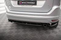 Maxton Design Mittlerer Diffusor Heckansatz schwarz Hochglanz - Volvo XC60 R-Design MK1 Facelift