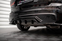 Maxton Design Middle diffuser rear extension DTM Look gloss black - Volvo XC60 R-Design MK2 Facelift