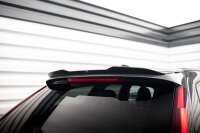 Maxton Design Attachment Rear Spoiler Cap gloss black - Volvo V90 R-Design MK2