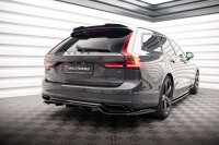 Maxton Design Aufsatz Heckspoiler Abrisskante schwarz Hochglanz - Volvo V90 R-Design MK2