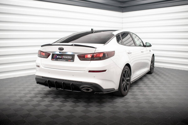 Maxton Design Street Pro Heckschürze schwarz - Kia Optima MK4 Facelift